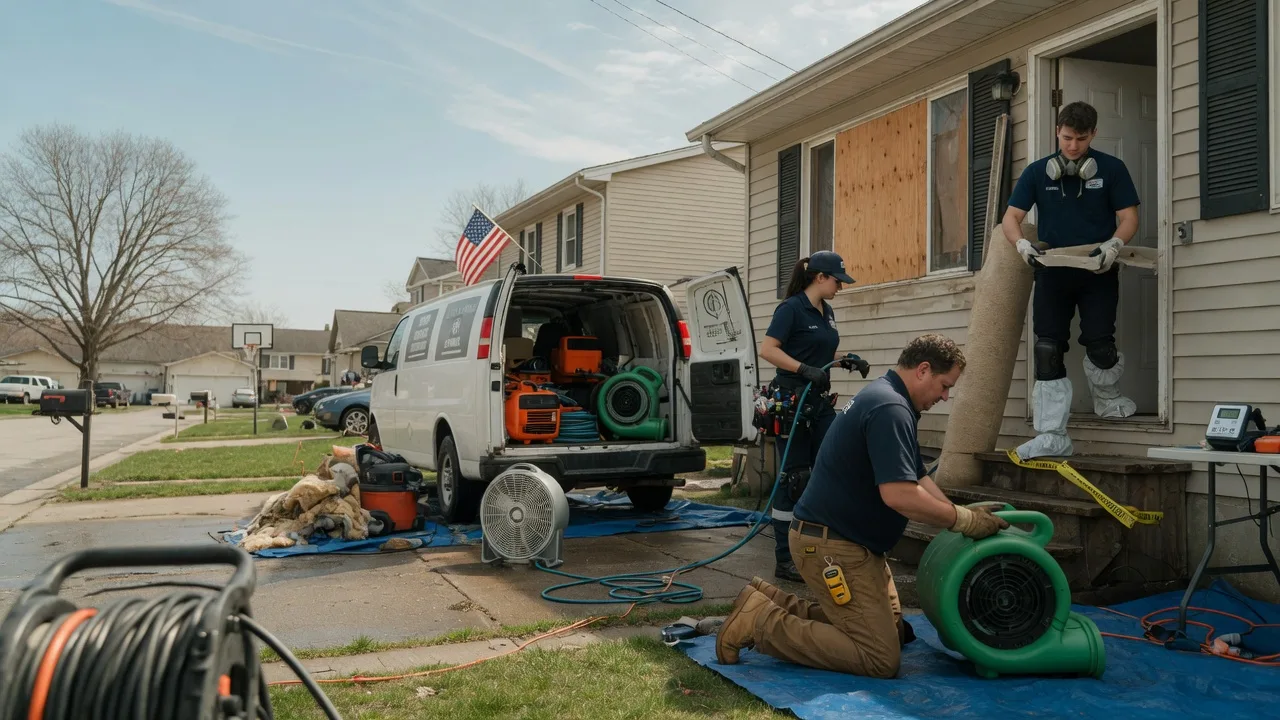 Water Damage Restoration in Lorraine, KS near me